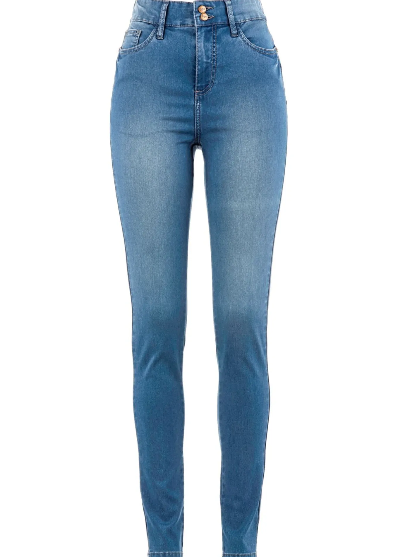 Vaqueros slim fit, high waist, súper elásticos
