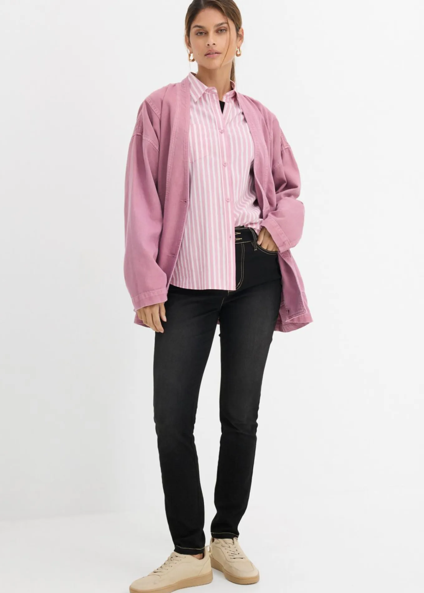 Vaqueros slim fit, high waist, súper elásticos