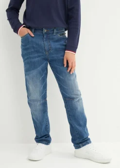 Vaqueros slim fit térmicos con forro de franela, tapered