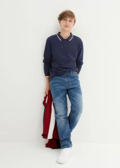 Vaqueros slim fit térmicos con forro de franela, tapered