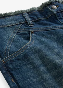 Vaqueros straight, high waist