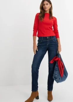 Vaqueros straight, mid waist