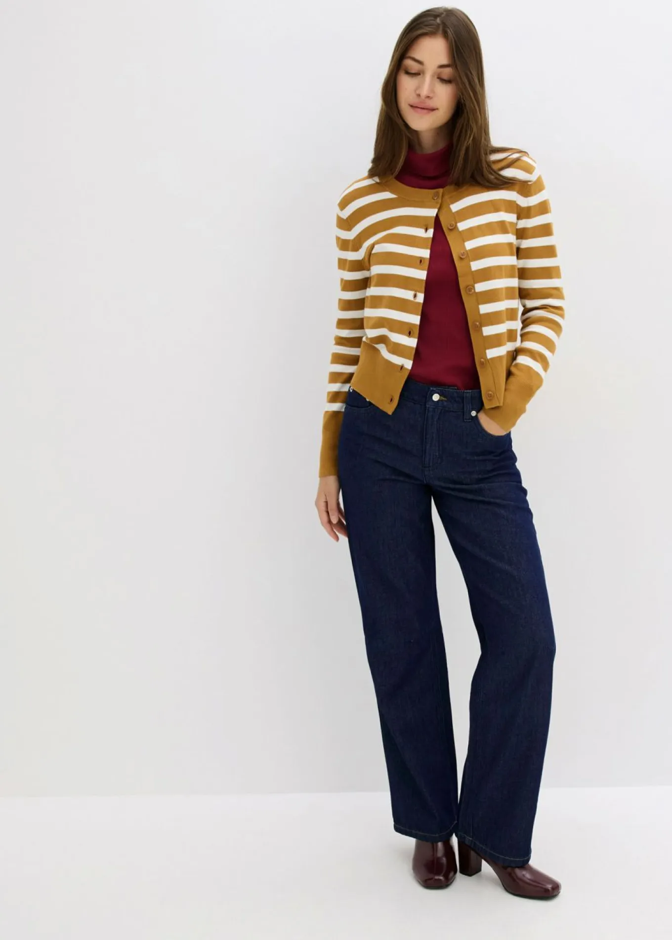 Vaqueros straight, mid waist