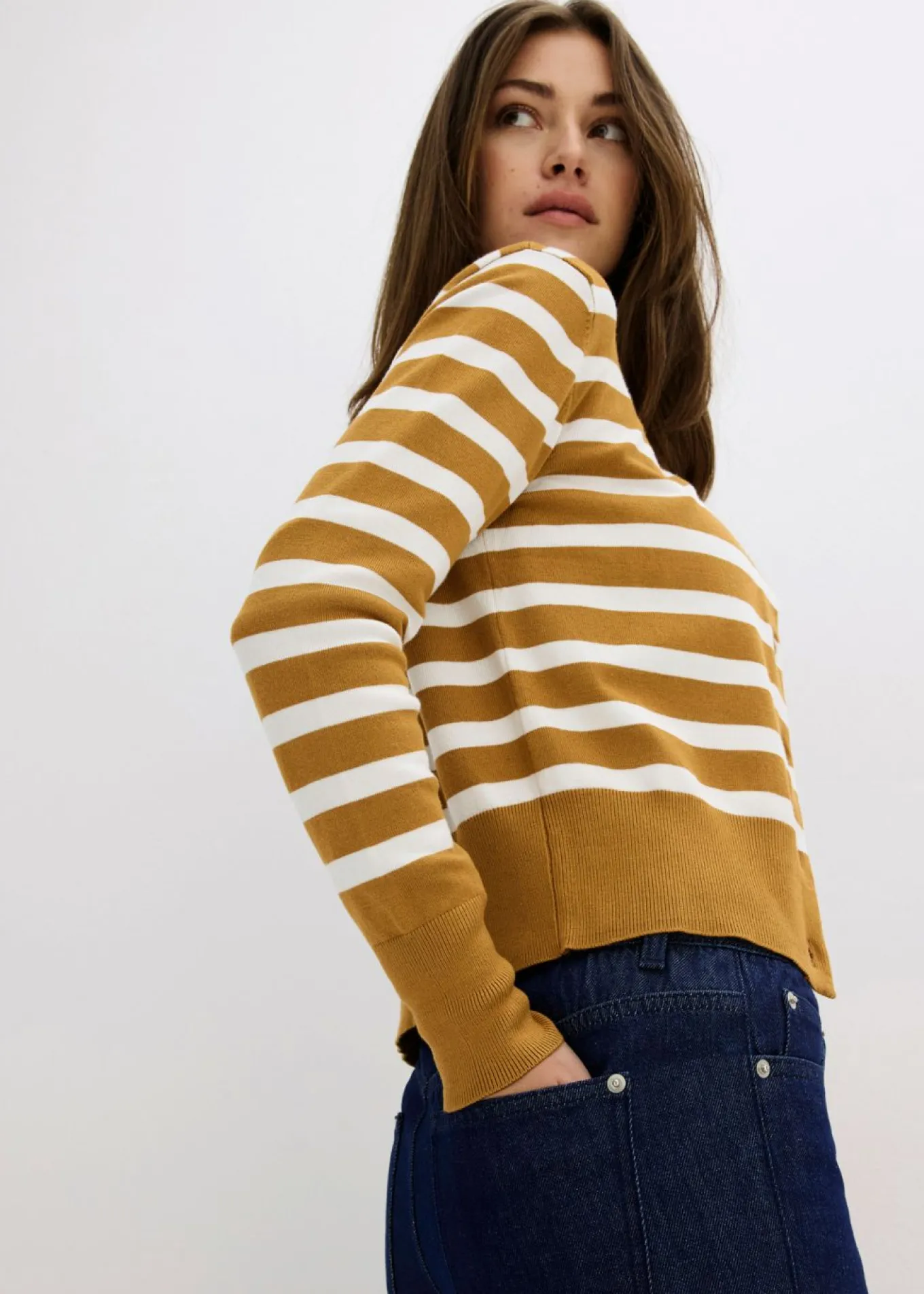 Vaqueros straight, mid waist