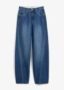 Vaqueros tipo balloon, high waist, súper suaves