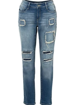 Vaqueros tipo boyfriend, mid waist