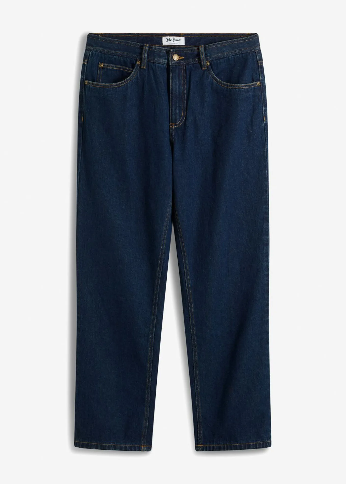 Vaqueros térmicos classic fit, con forro suave de franela, straight