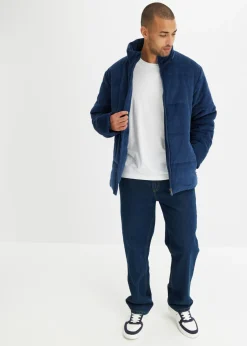 Vaqueros térmicos classic fit, con forro suave de franela, straight