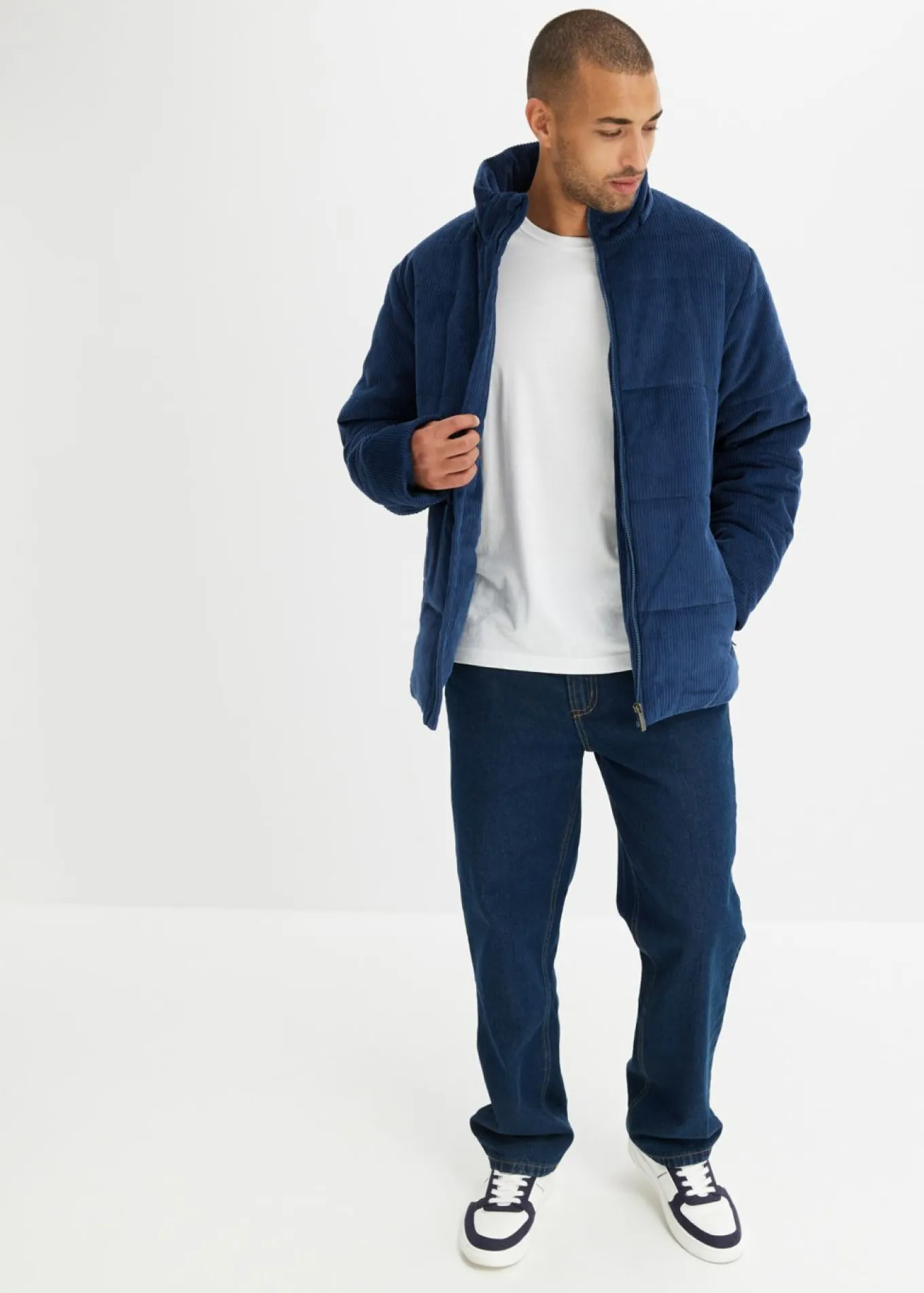 Vaqueros térmicos classic fit, con forro suave de franela, straight