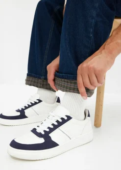 Vaqueros térmicos classic fit, con forro suave de franela, straight