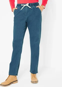 Vaqueros térmicos con cinturilla cómoda