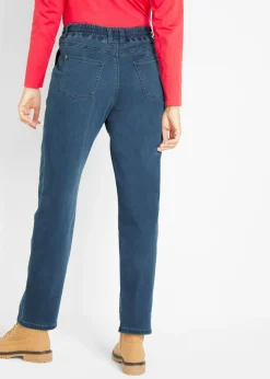 Vaqueros térmicos con cinturilla cómoda