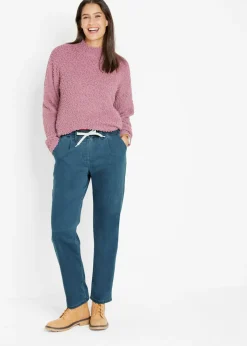Vaqueros térmicos con cinturilla cómoda