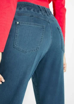 Vaqueros térmicos con cinturilla cómoda