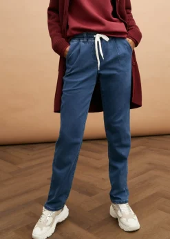 Vaqueros térmicos con cinturilla cómoda