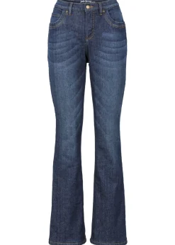 Vaqueros térmicos de talle alto con corte bootcut