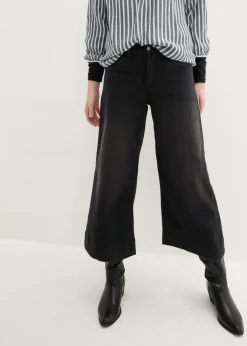 Vaqueros ultrasuaves de corte capri, culotte
