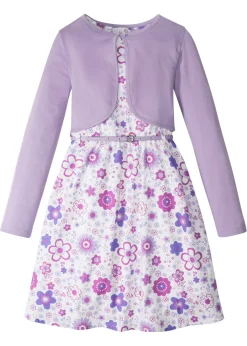 Vestido + cinturón + bolero (conjunto de 3 piezas)