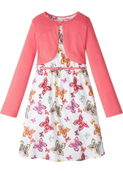 Vestido + cinturón + bolero para niñas (3 piezas)