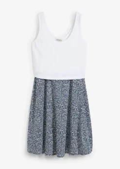 Vestido 2 en 1premamá y de lactancia de punto de algodón orgánico