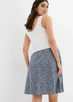 Vestido 2 en 1premamá y de lactancia de punto de algodón orgánico