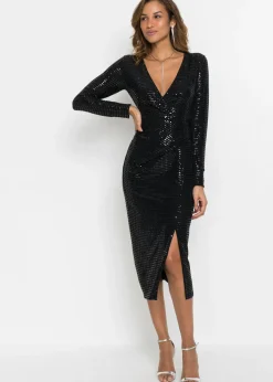 Vestido ajustado de lentejuelas
