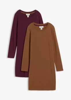 Vestido ajustado de punto (2 unidades)