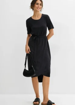 Vestido ajustado de punto de mezcla de viscosa suave