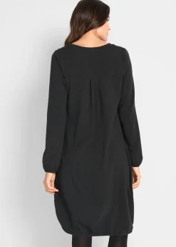 Vestido ancho de algodón
