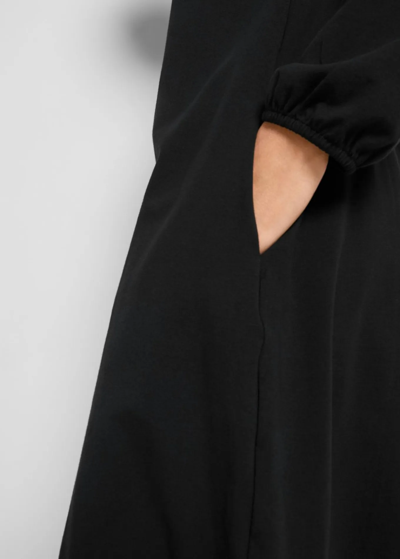 Vestido ancho de algodón