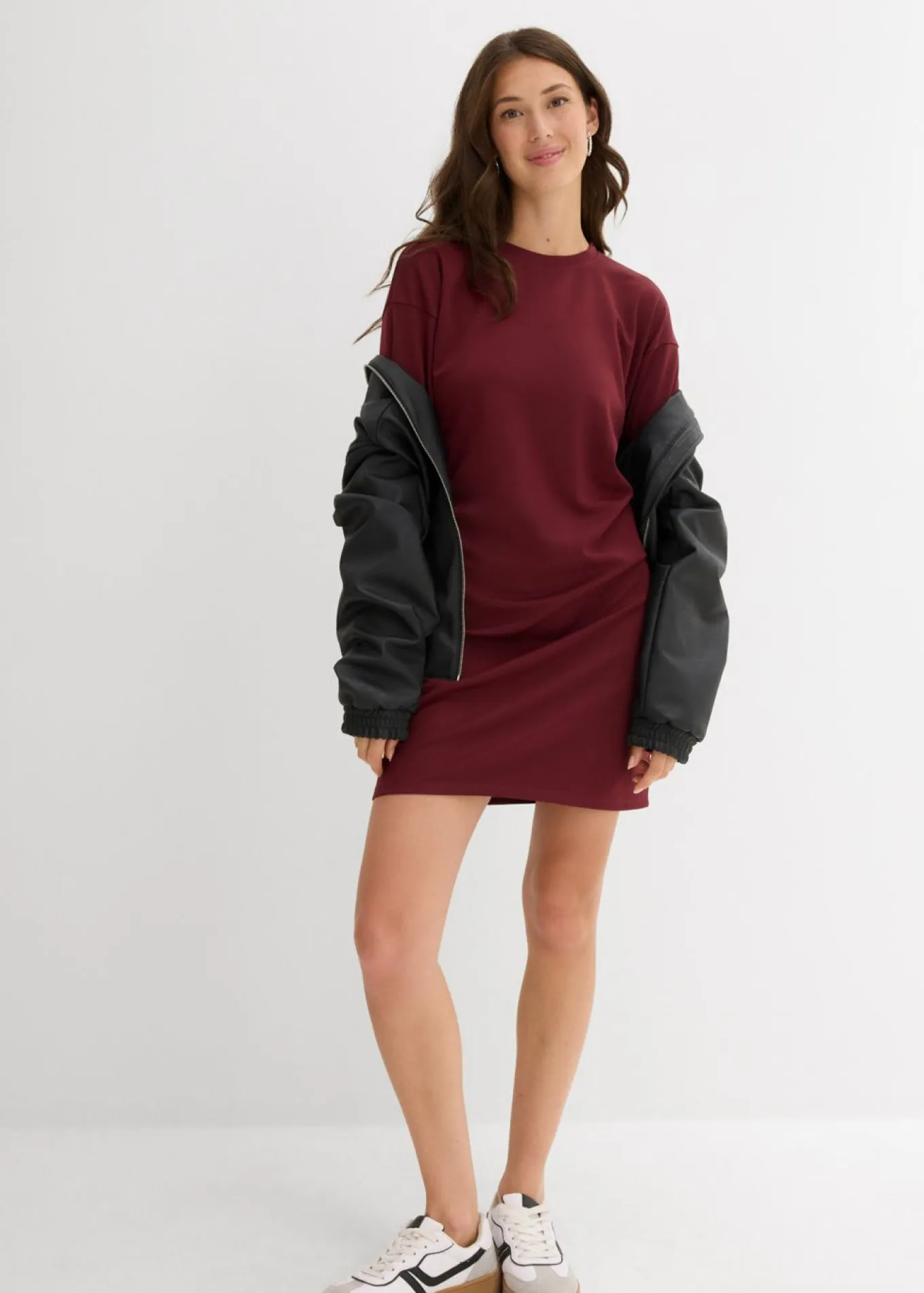 Vestido ancho tipo camiseta