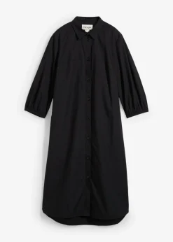 Vestido camisera de algodón ligero