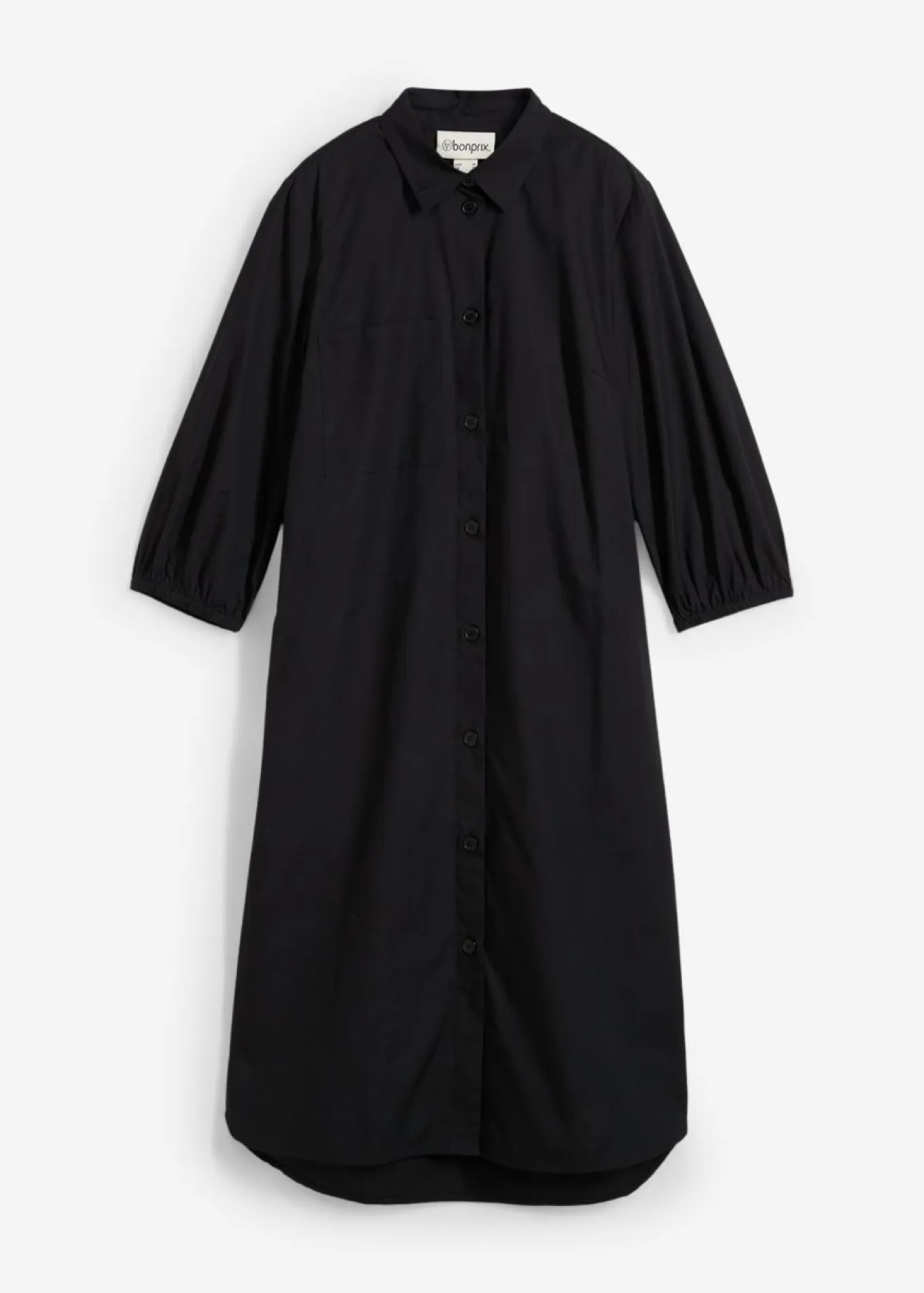 Vestido camisera de algodón ligero