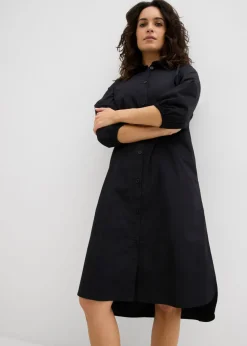 Vestido camisera de algodón ligero