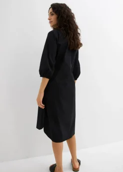 Vestido camisera de algodón ligero