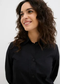 Vestido camisera de algodón ligero