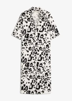 Vestido camisero con bolsillos