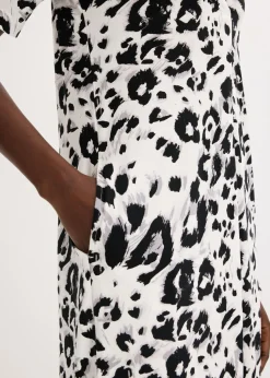 Vestido camisero con bolsillos