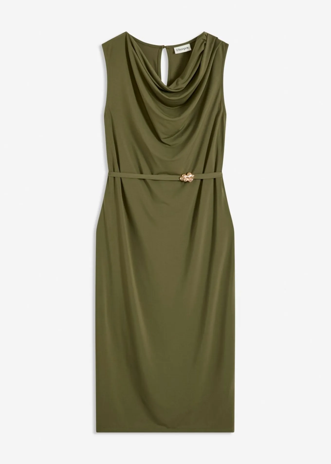 Vestido camisero con cinturón (conjunto de 2 piezas)