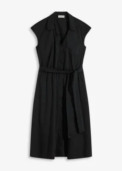 Vestido camisero con cinturón