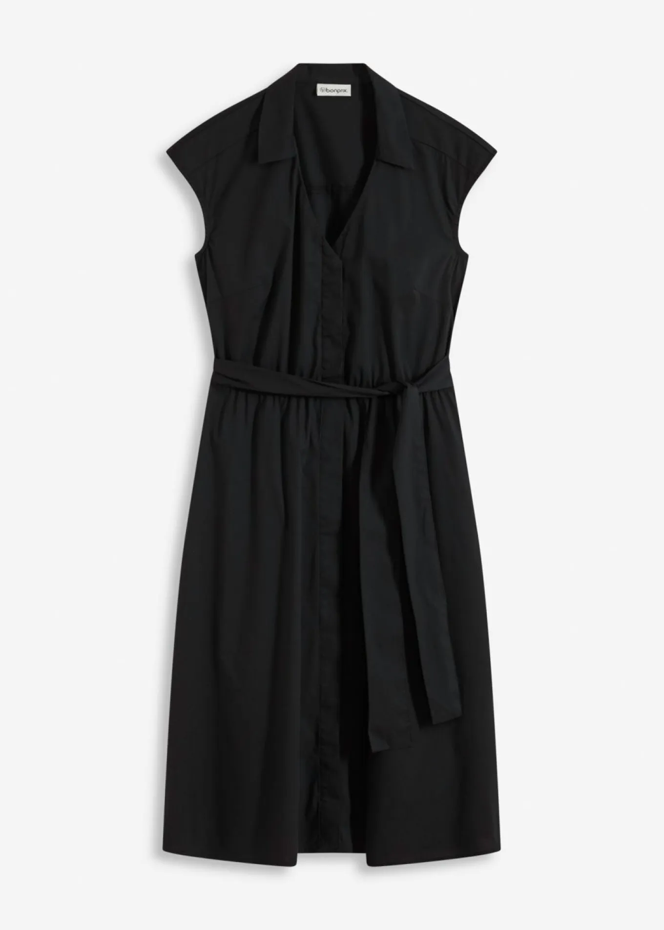 Vestido camisero con cinturón