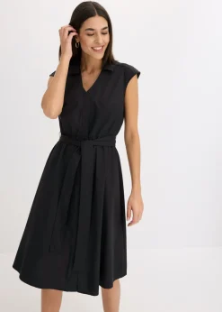 Vestido camisero con cinturón
