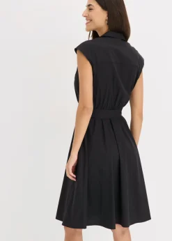 Vestido camisero con cinturón