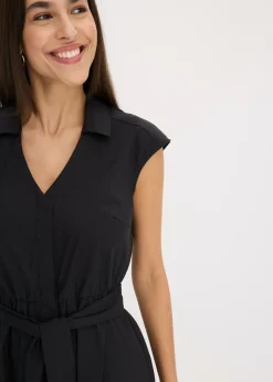 Vestido camisero con cinturón