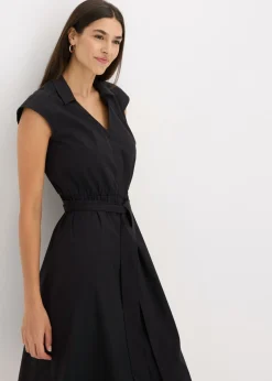 Vestido camisero con cinturón