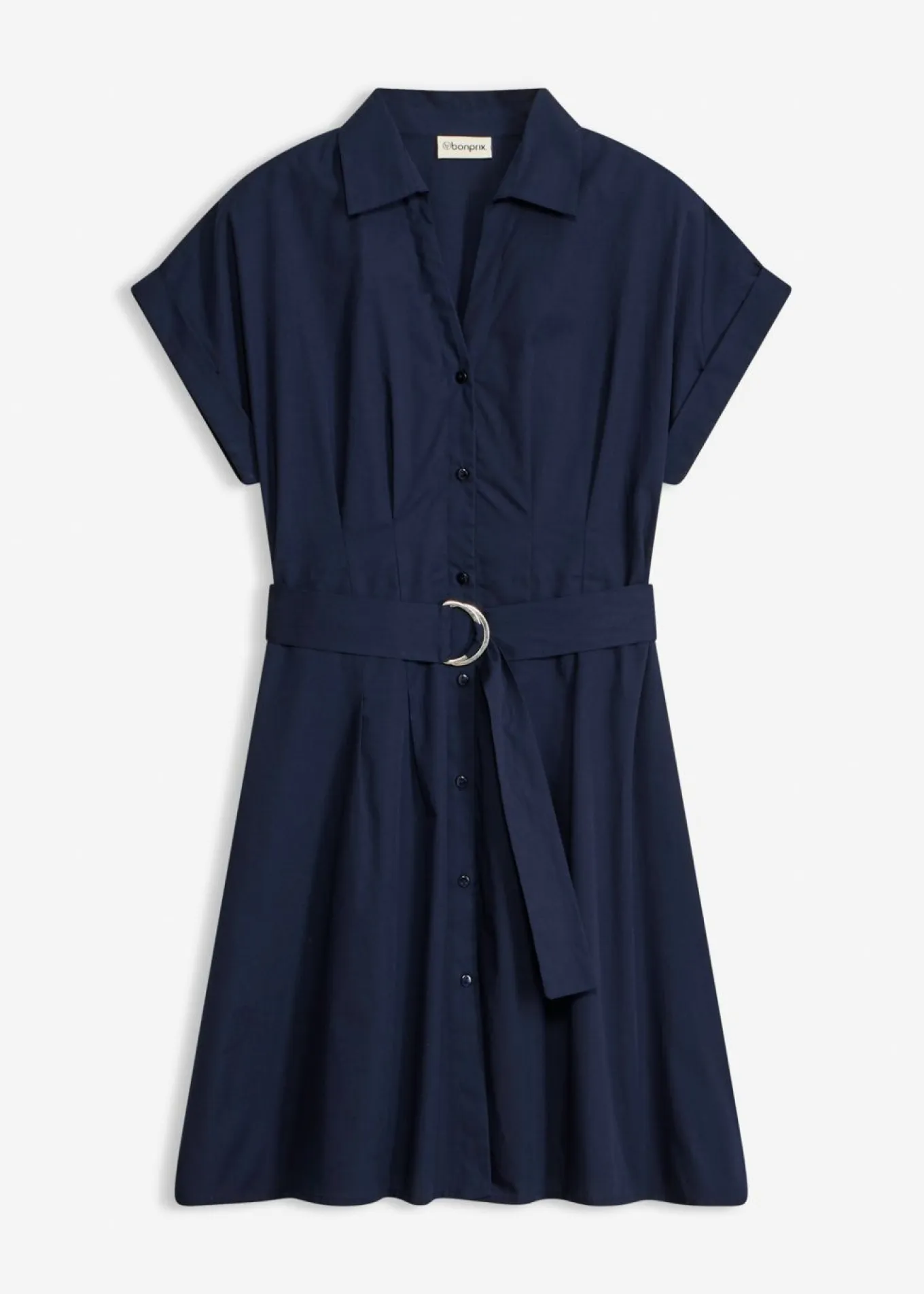 Vestido camisero con cinturón