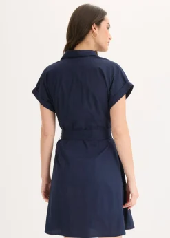Vestido camisero con cinturón