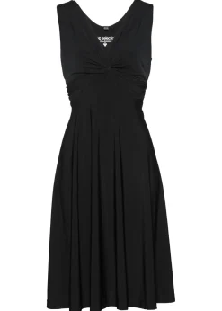Vestido camisero con escote en V