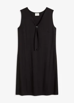 Vestido camisero con lazo