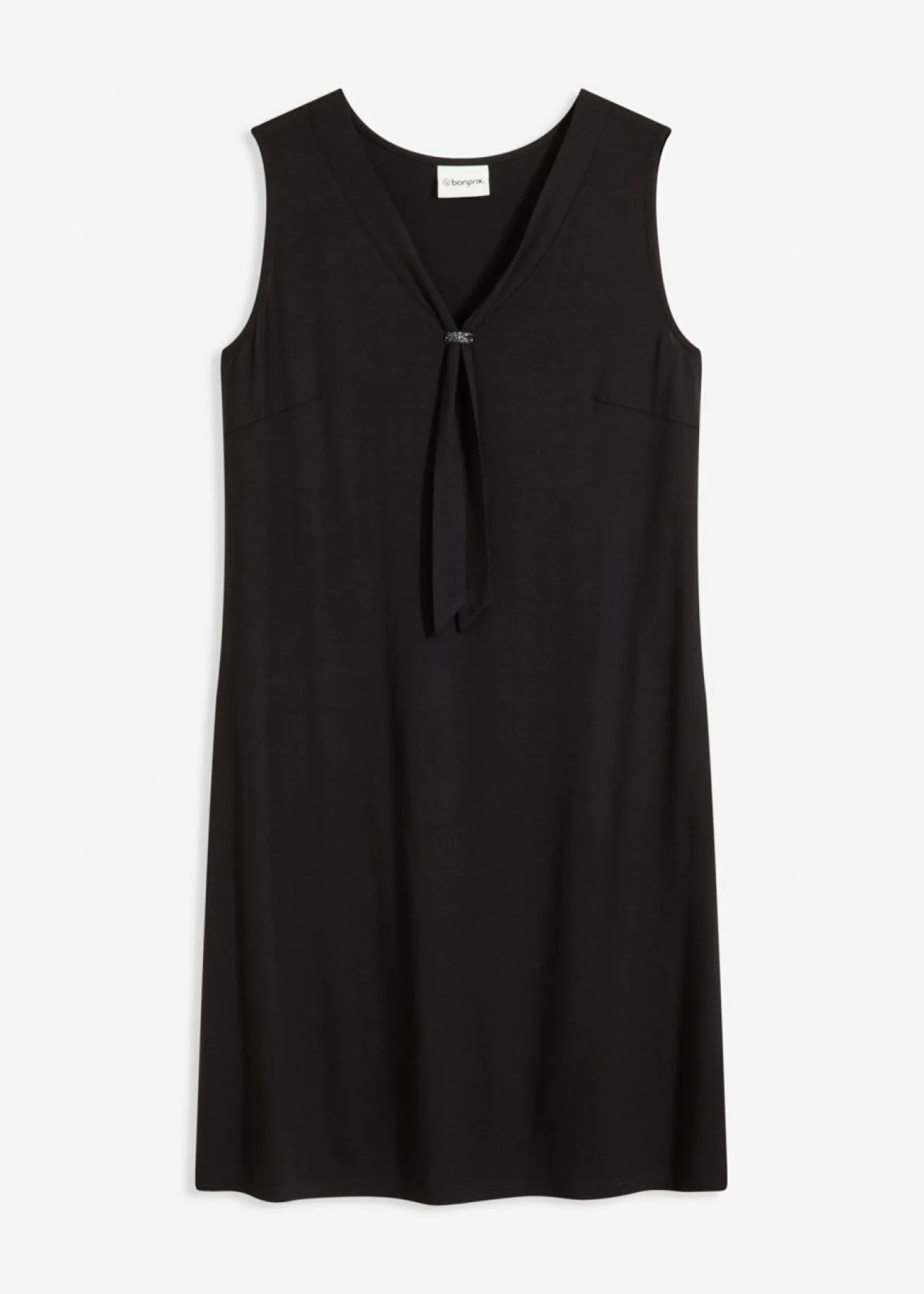 Vestido camisero con lazo